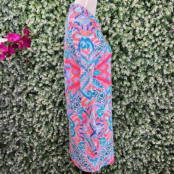 Lilly Pulitzer UPF 50+ Skipper Popover Dress Solar Opposite - Picture 5 of 14